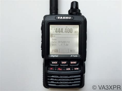 Review Yaesu Fusion Ft2dr Dual Band Digital Portable Radio Va3xpr