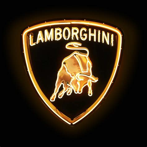 Lamborghini Neon Sign 46" | Garage Art™