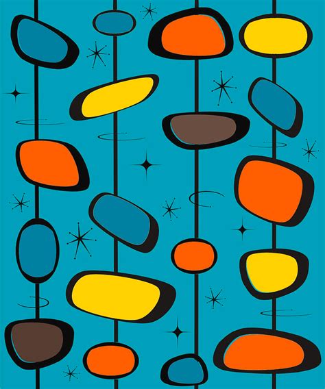 Mid Century Modern Pattern By Jacquelyn Stewart Artofit