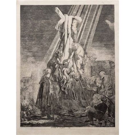 Rembrandt Van Rijn The Great Descent From The Cross Mutualart