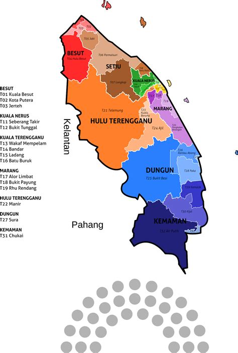 Map Of Terengganu State Visit Selangor