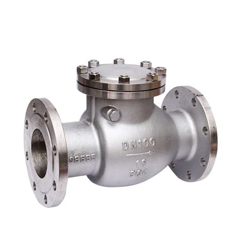 Factory Direct Stainless Steel Swing Check Valve For Reliable Flow Control