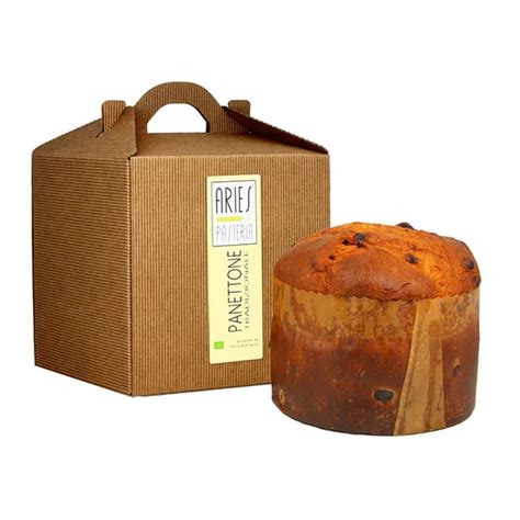 Panettone Tradizionale Bio Senza Canditi 750 G Aries Pasteria