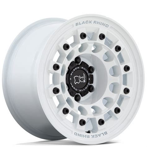 17 Black Rhino Wheels Fuji Br004 Gloss White Off Road Rims Bro250 1