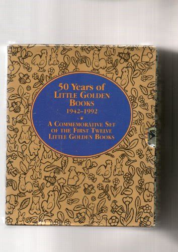 50 Years of Little Golden Books 1942-1992: A Commemorative Set of the First Twelve Little Golden ...