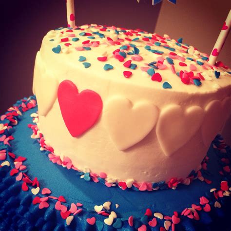 Hearts Cake Sprinkles Fondanthearts Cake Wedding Cake Inspiration