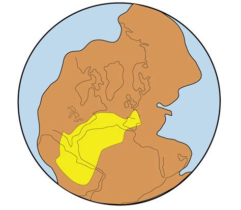 Late Triassic Globe Sam Noble Museum