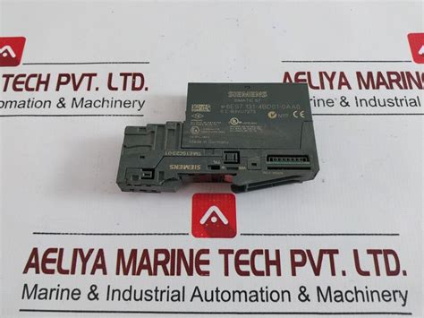 Siemens Simatic S7 6es7 131 4bd01 0aa0 I O Module Aeliya Marine