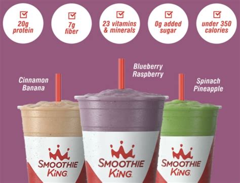 Smoothie King Whips Up New Power Meal Smoothies In Cinnamon Banana ...