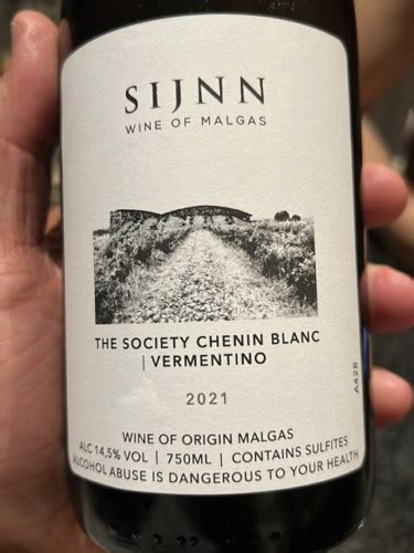 Sijnn The Society Chenin Blanc Vermentino Vivino United States