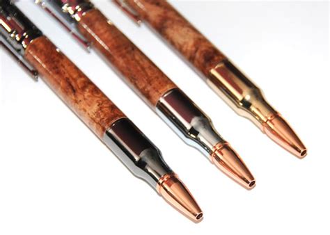 Bolt Action Style Handmade Pens From Salvaged Texas Wood Available On