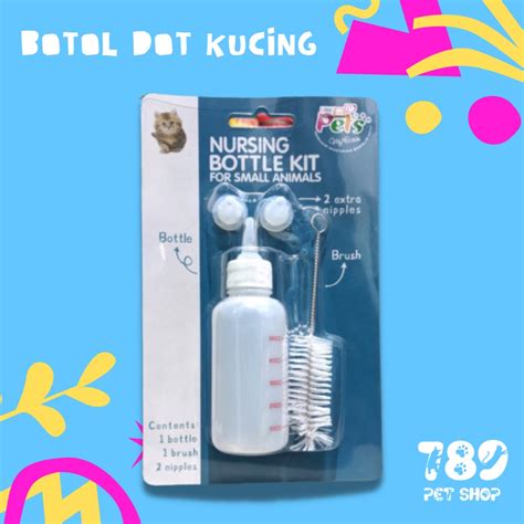 Jual Botol Dot Kucing Anjing Nursing Bottle Kit Kitten Botol Susu Anak