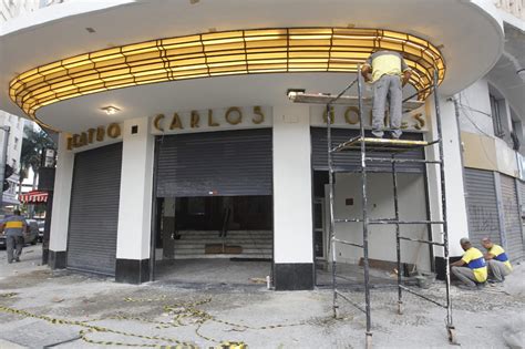 Após quase dois anos de reforma histórico Teatro Carlos Gomes será