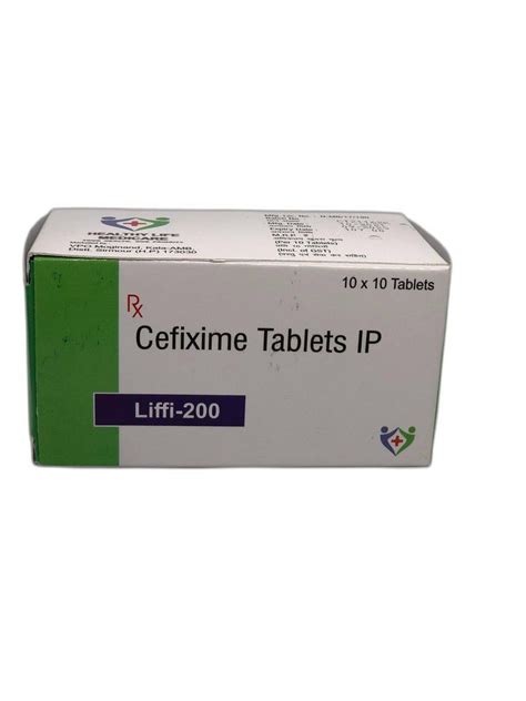 Liffi Mg Cefixime Tablet At Rs Stripe In Kala Amb Id