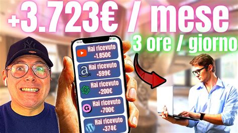 3 723 Al Mese Lavorando Online 3 Ore Al Giorno CORSO COMPLETO YouTube