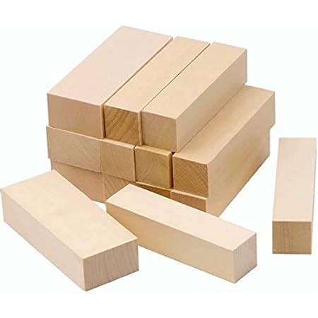 Kaheign Pcs Basswood Carving Blocks Size Unfinished Wood Blocks