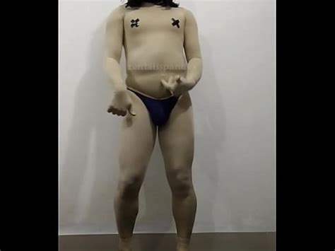 Zentai Shemale Trans Girl Women Penis XVIDEOS