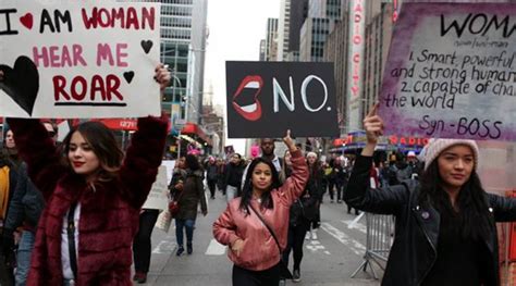 Hundreds Of Thousands Of Women March Across The World Against Trump