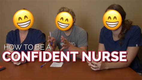 How To Become A Confident Nurse Be Humble And Hungry Youtube