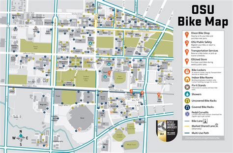 Oregon State University Campus Map Pdf - United States Map