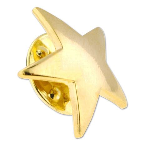 Gold Star Lapel Pins Patriotic Militarty Star Pins Set Of Etsy