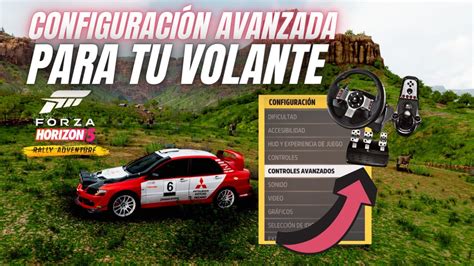 Así debes CONFIGURAR TU VOLANTE Gameplay Forza Horizon 5