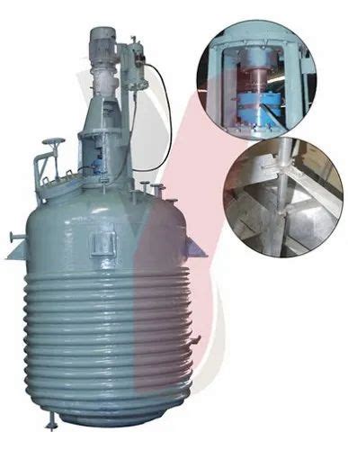 Stainless Steel Limpet Coil Reactor Vessel Max Design Pressure 10 15