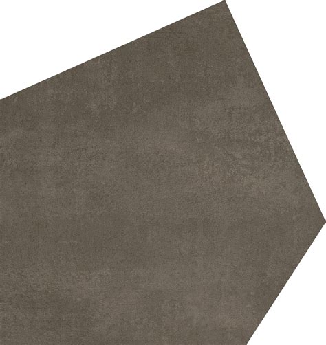 Mud Small Pentagon 17x10 Collection Concrete By Gigacer Tilelook