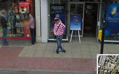 Very Strange Things Found On Google Street View Pics