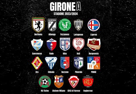 Ufficializzato Il Girone A 2023 2024 Del Derthona Calcio In Serie D