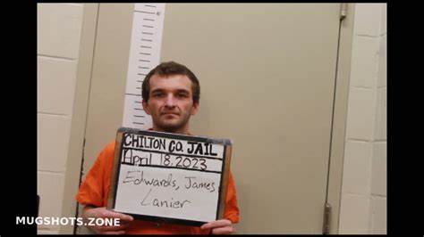 EDWARDS JAMES LANIER 04 18 2023 Chilton County Mugshots Zone