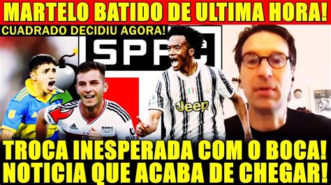 De Ltima Hora Craque Da Europa Tem Martelo Batido No Spfc Troca