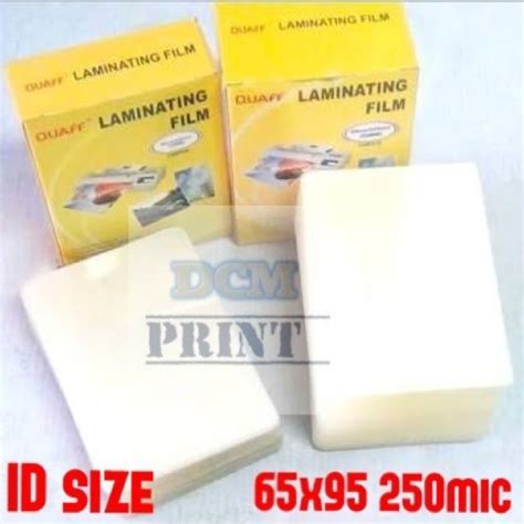 Quaff Laminating Film Id Size X Mic Shopee Philippines