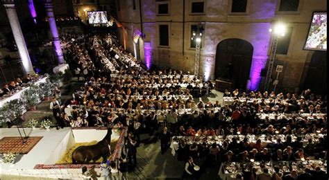 Siena Cena della vittoria del Leocorno Le immagini Massi Lo Sà