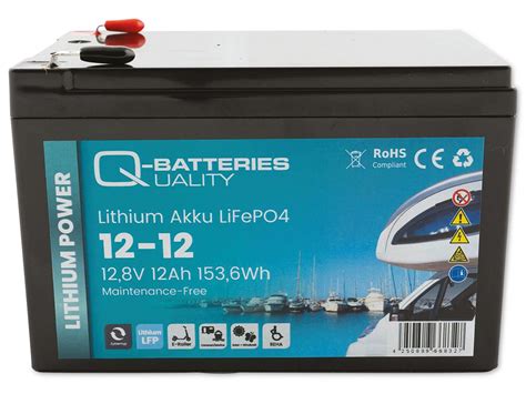 Q Batteries Lithium Akku V Ah Wh Lifepo Batterie