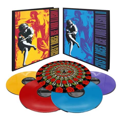 Guns N Roses Use Your Illusion Exclusive Colour Vinyl Record Lp Deluxe