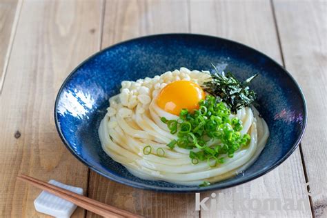 レンジで簡単！やみつき釜たまうどんのレシピ・つくり方 キッコーマン ホームクッキング