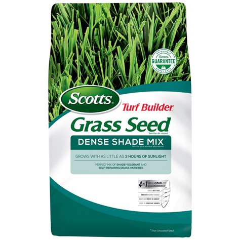 Scotts 7 Lb Turf Builder Dense Shade Mix Grass Seed 18251 The Home Depot