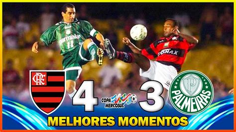 Flamengo X Palmeiras Melhores Momentos Copa Mercosul Final