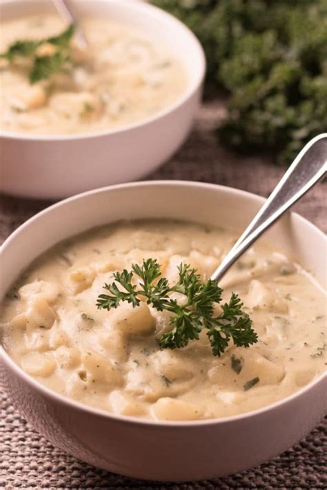 Vegan Potato Kale Soup A Plantiful Path