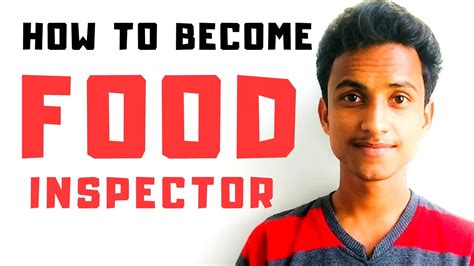 HOW TO BECOME FOOD INSPECTOR YouTube