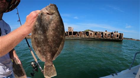 Kiptopeke State Park Fishing Concrete Ships On The Chesapeake Bay For