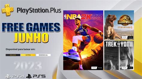 Playstation Plus Essential JOGOS GRATIS JUNHO 2023 PS4 PS5 YouTube