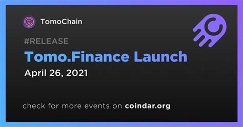 tomochain tomo tomofinance launch coindar