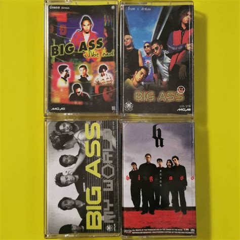 Tape Cassette CD เทปเพลงวง Big Ass บกแอส ลขสทธแท มอสอง Shopee Thailand