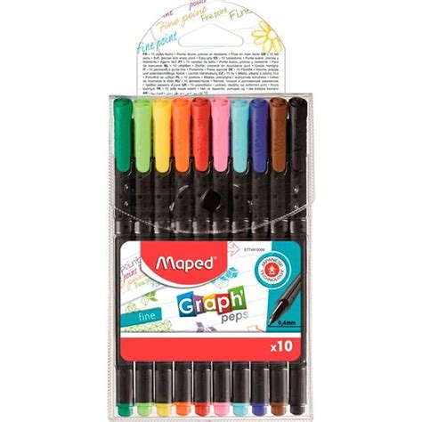 Caneta Graph Peps Maped Fineliner Mm Cores