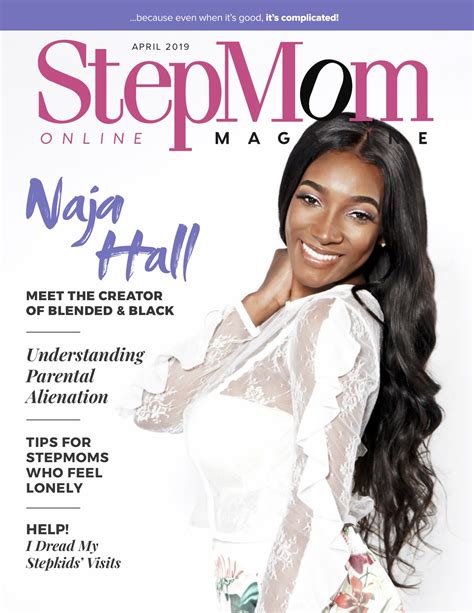 Blended And Black Founder Naja Hall Is A Covergirl Stepmom Magazine