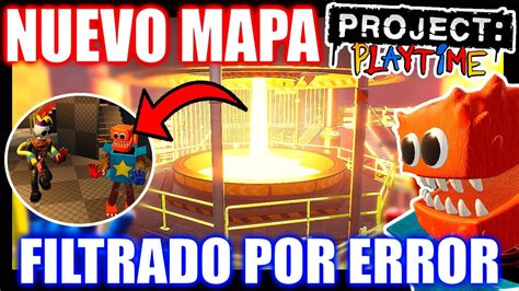 EL NUEVO MAPA DE PROJECT PLAYTIME FILTRADO POR ERROR ANALIZANDO EL