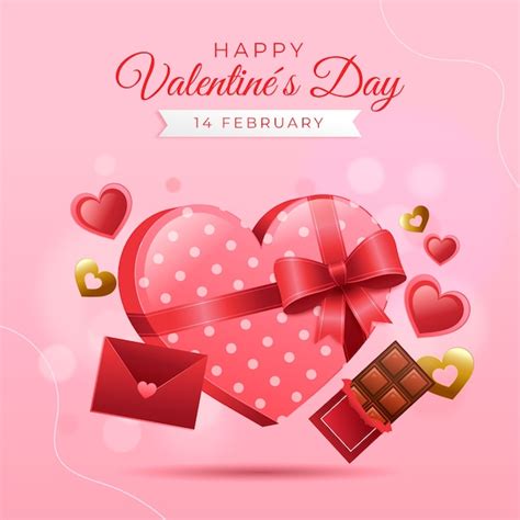 Premium Vector Gradient Valentines Day Illustration