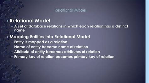 Relational Model Ppt